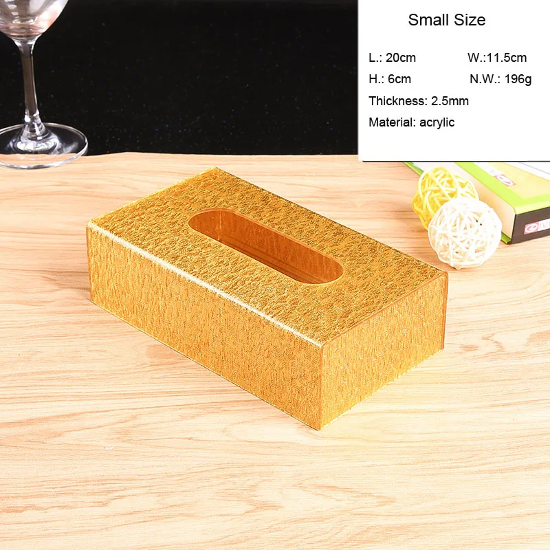 Креативная акриловая коробка для салфеток держатель диспенсер украшения дома