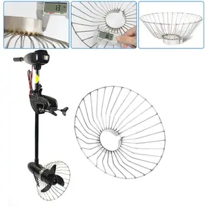 Защитная клетка для пропеллера, протектор для пропеллера, защитная сетка из нержавеющей стали для лодочного мотора, Каяка, каноэ