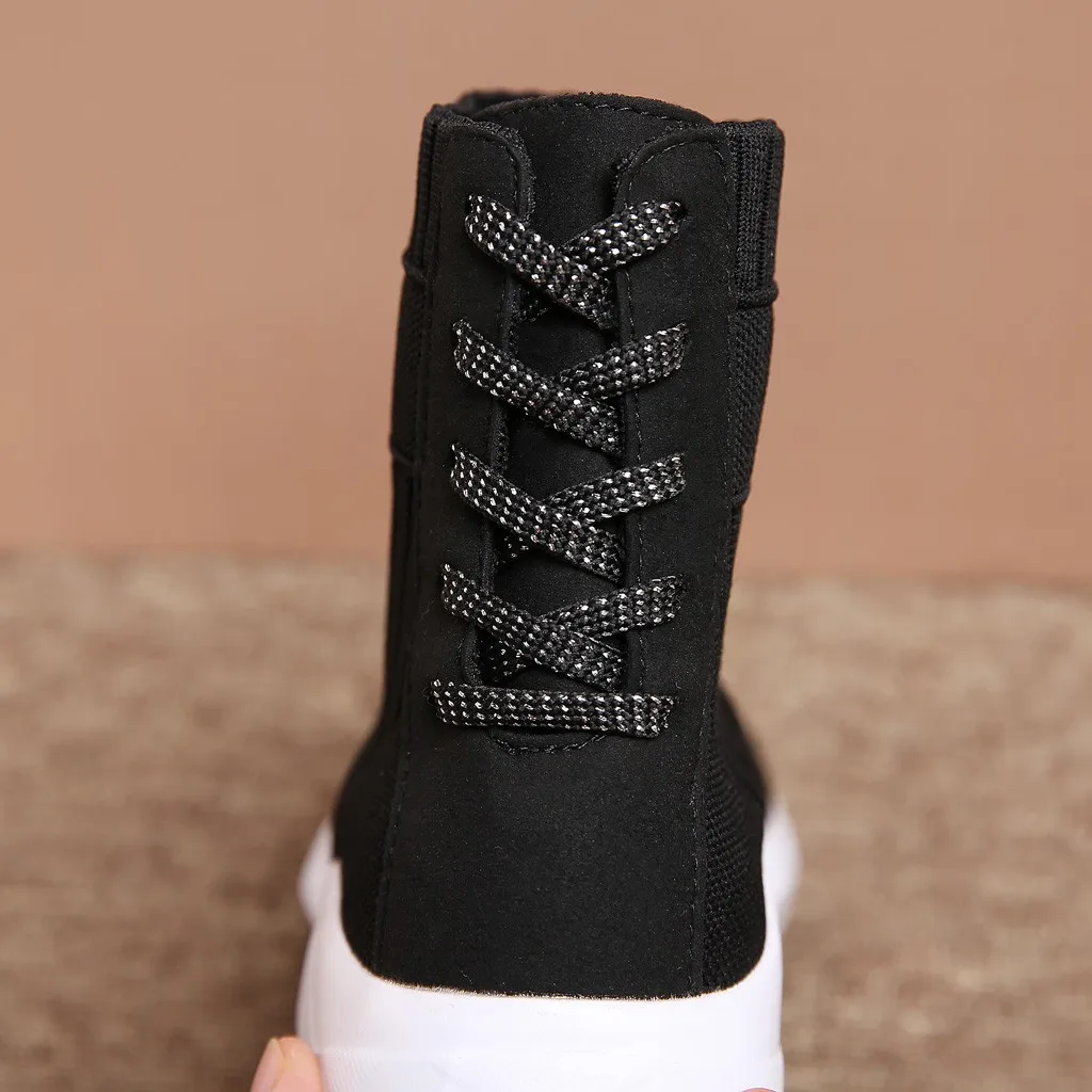 SAGACE зимняя обувь женская повседневная Кроссовки Женская на плоской подошве