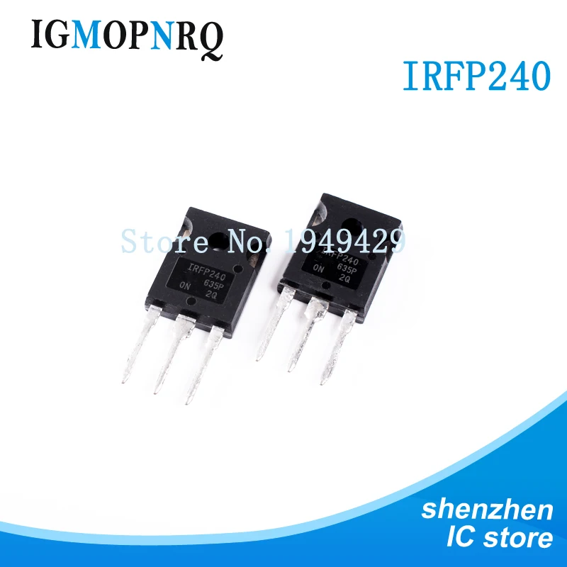 5 шт. IRFP240PBF TO-247 IRFP240 MOSFET N-Chan 200 в 20 Ампер Новинка | Электронные компоненты и