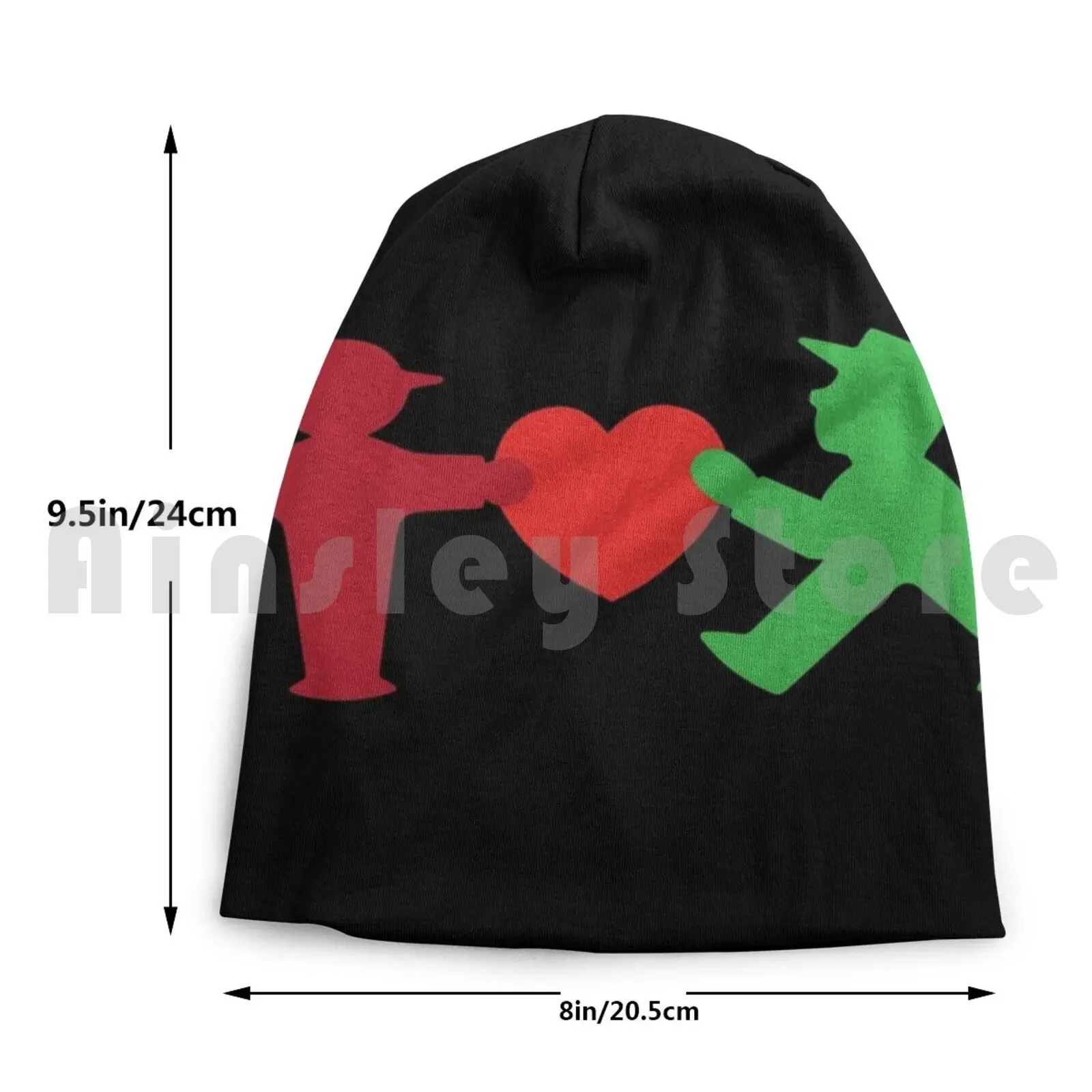 Ampelmanchenn Love облегающие шапки пуловер Удобная шапка Ampelmann Ampelmanchen Crosswalk Восточный