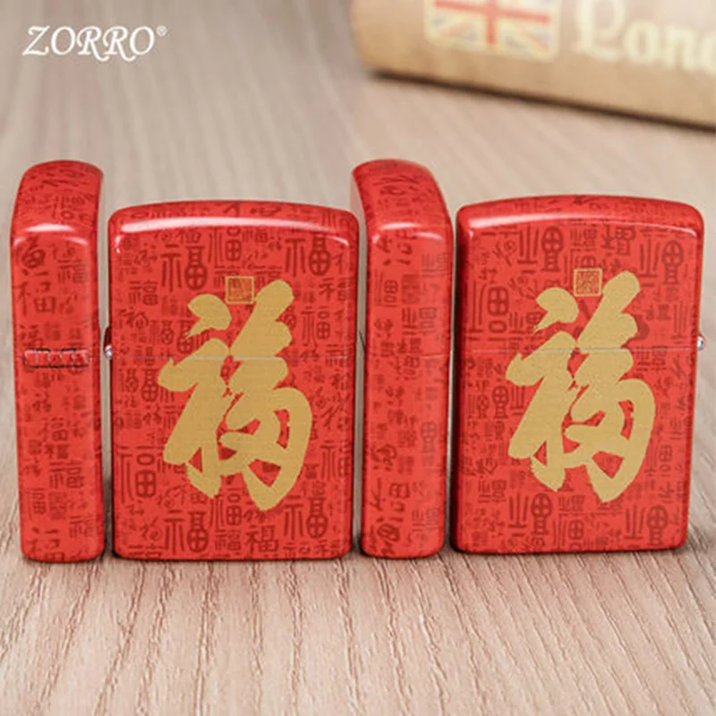 Зорро флинты и фитиль для сигаретных зажигалок Zippo и любых масляных бензиновых зажигалок - Цвет: ZT-108
