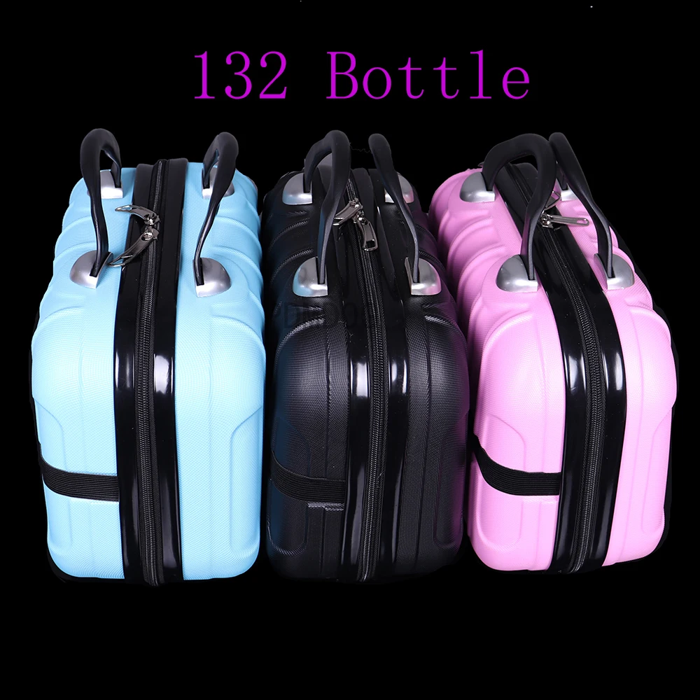 

2021 New 132 Bottles beads container Diamond Painting Tools Storage Bag Carry Case Daimond Painting Accessories Handbag Funnel