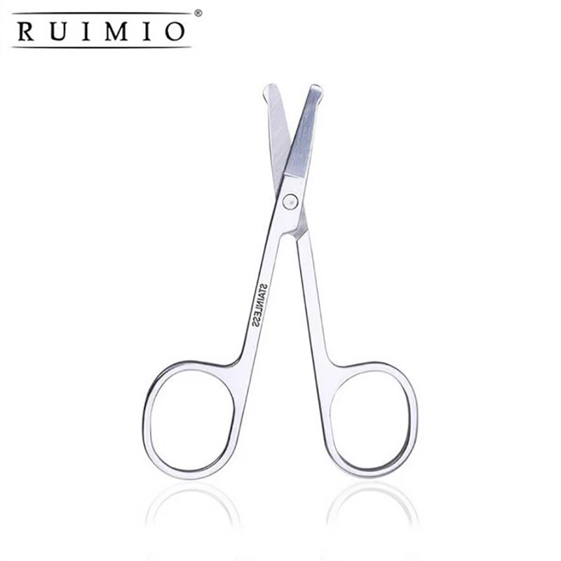 1 шт. ножницы для макияжа из нержавеющей стали бровей инструмент маникюр усы