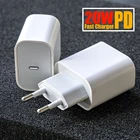 PD 20 Вт USB-C адаптер питания для зарядки электроники с разъемами стандартов США ЕС штекер QC3.0 18W смарт-телефон быстрое зарядное устройство для iPad Pro Air iPhone 12 11 Pro Max Xs X