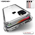 Силиконовый прозрачный чехол для Apple iPhone 11 Pro XS Max X XR 8 7 6 S 6 S Plus