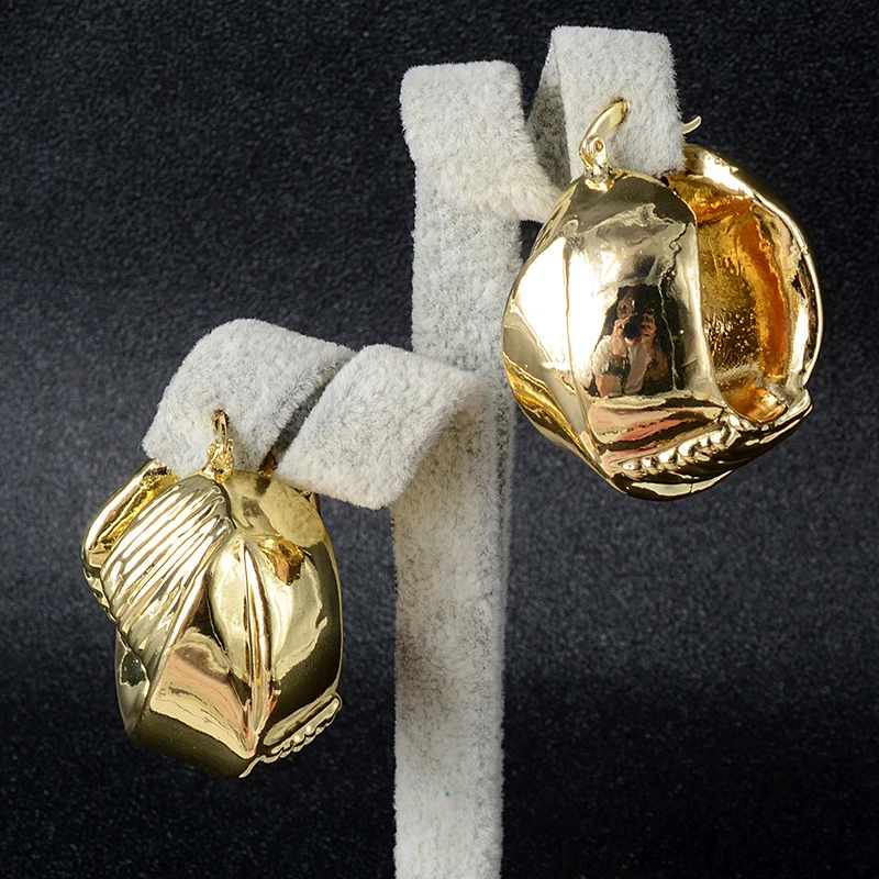 Sunny Jewelry эффектные Роскошные Ювелирные наборы большой обруч для женщин серьги