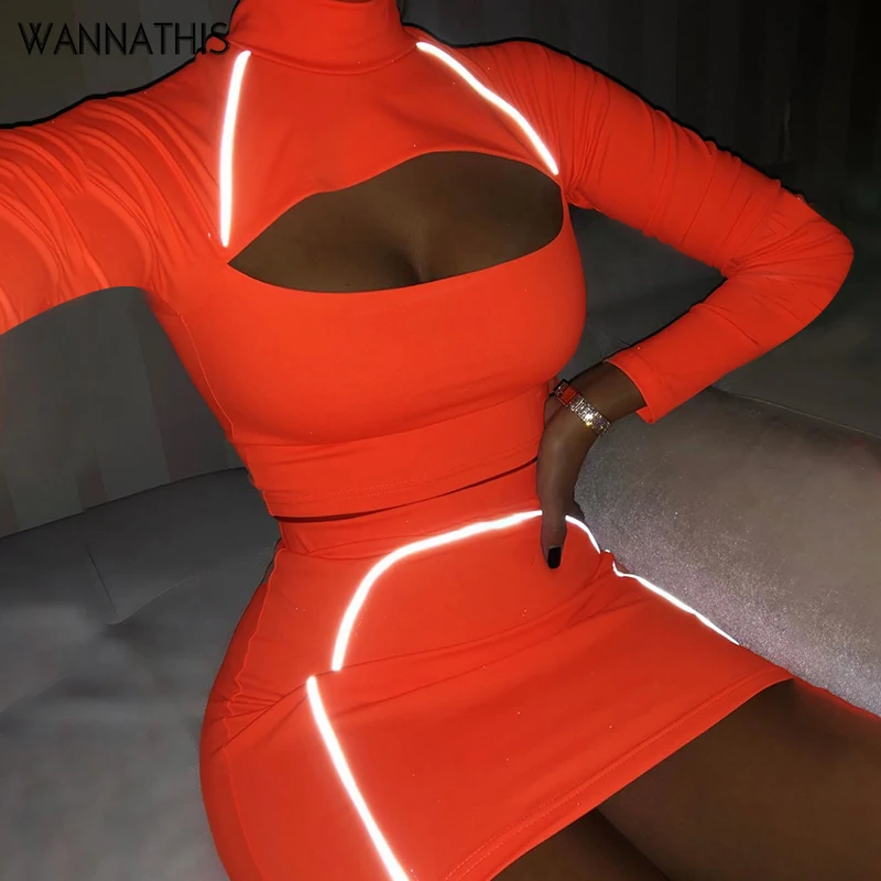Женский комплект из 2 предметов WannaThis Светоотражающий Комплект с длинным рукавом