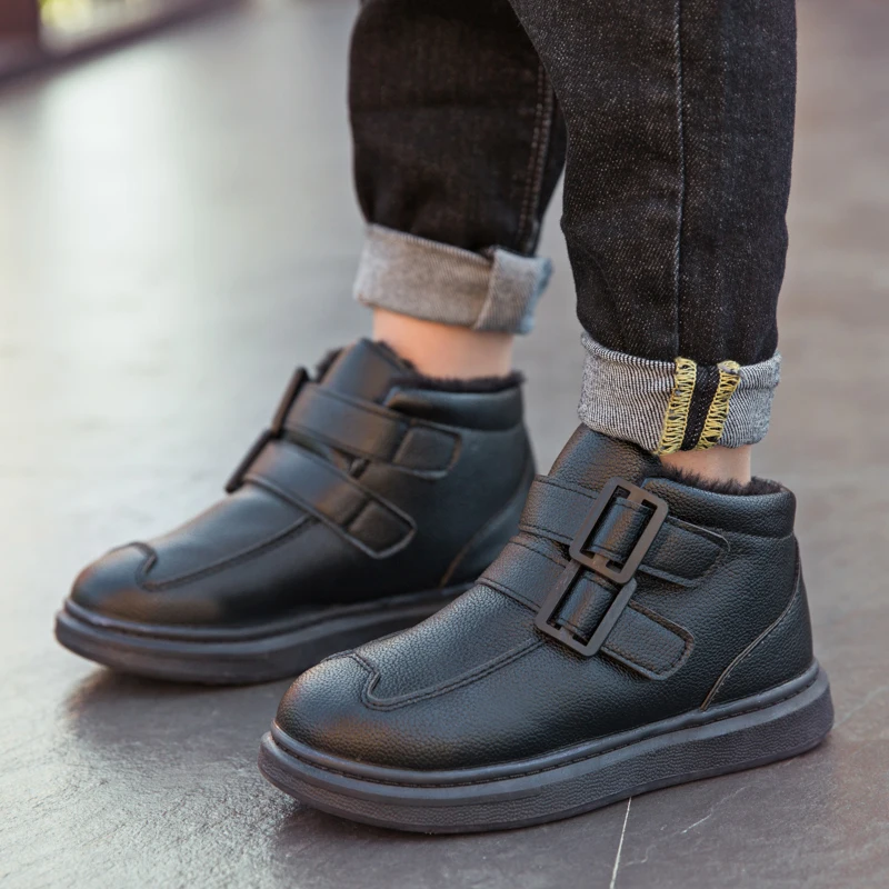 Зимняя детская обувь детские зимние ботинки Детские ботильоны теплая спортивная