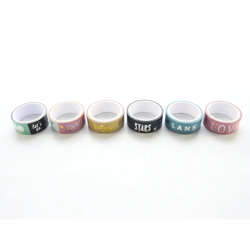 Милые конфеты Domikee японская фольга Васи ленты скрапбукинг журнал планировщик