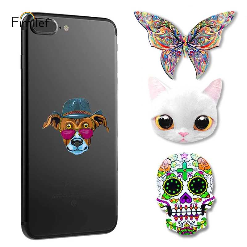 Универсальная металлическая пластина в виде животного сменная для магнитного