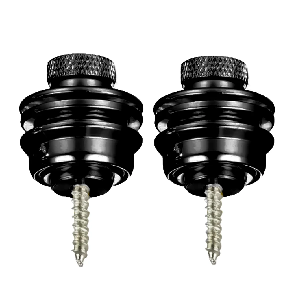 Замок для гитарного ремня 2 шт./1 комплект кнопка стреплок всех акустических