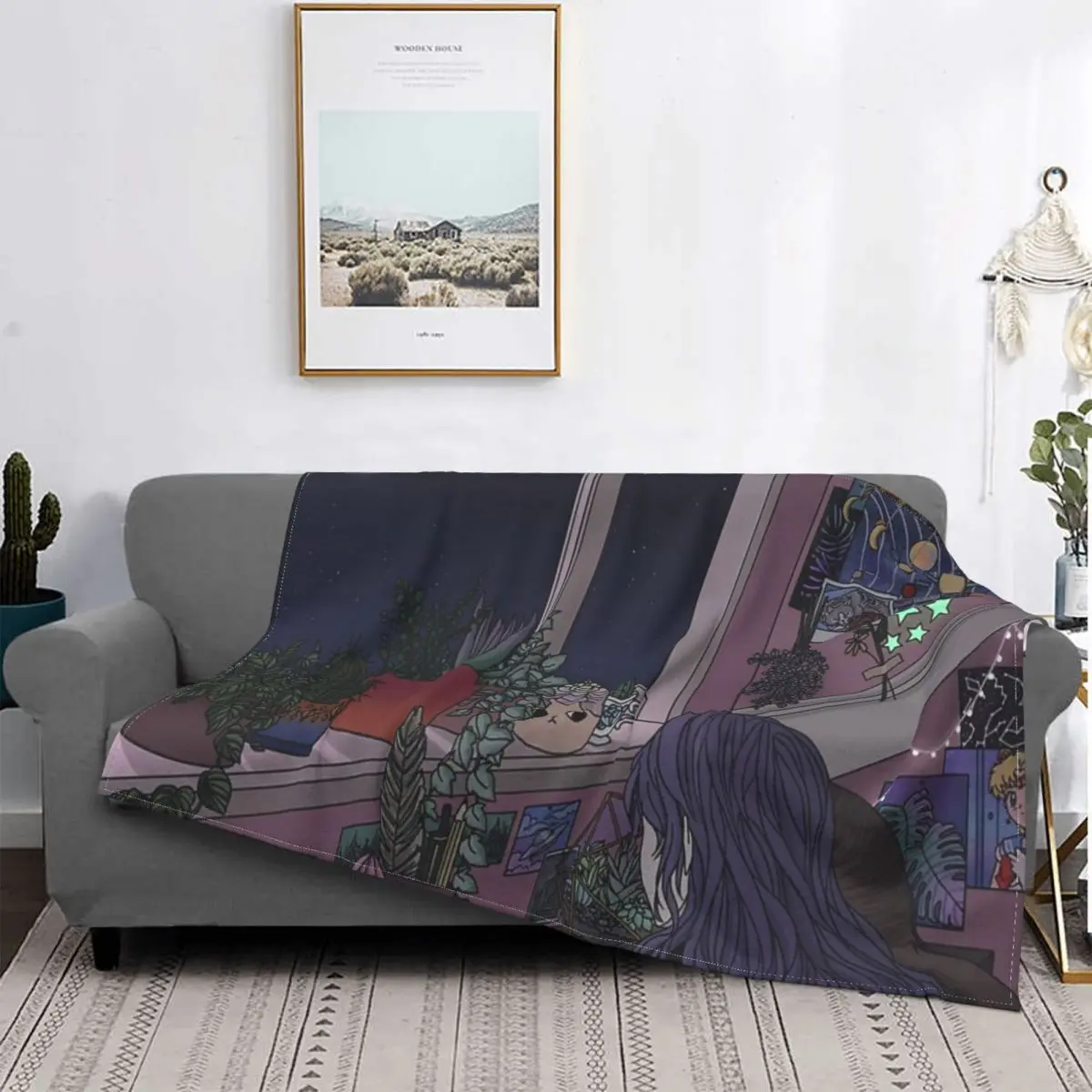 

Ночник с надписью estrellas 2, кукро colcha для cama, sofa, Manta de Anime, colcha double, 220x240