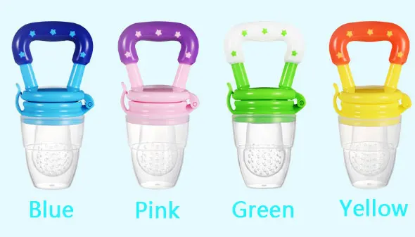 3 размера 4 цвета фруктовые соски для прорезывания зубов детские игрушки