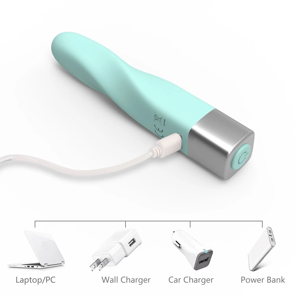 Мини-вибратор-Пуля для женщин 16 скоростей USB пальцев фаллоимитатор секс-игрушки
