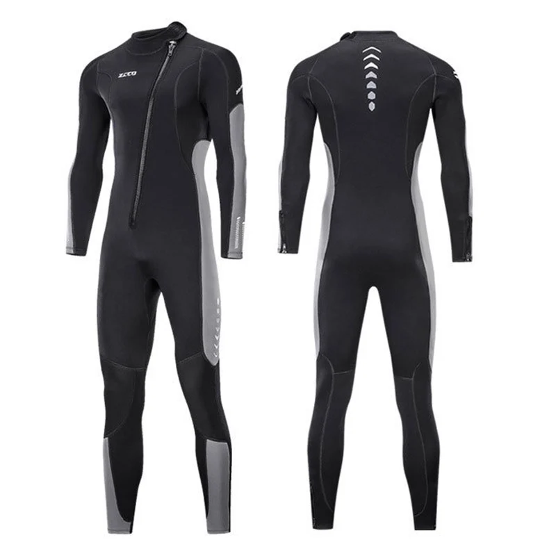

2021 New 3mm5mm wetsuit men neoprene dive and sail surfing free diving Equipment for acuba Snorkeling fishing One-piece wetsuit