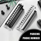 Металлическая Автомобильная Временная парковочная карта с поворотным номером для Chevrolet Cruze Aveo Captiva Epica Sail Mrlibu, номерная табличка для парковки телефона