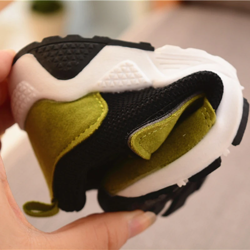 Sneakers Kids Shoes for Boys Girls Air Mesh Breathable Children Casual Baby Girl Soft Running Infant Sports Winter Warm | Детская одежда