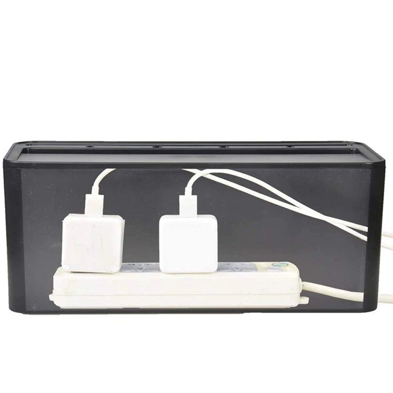Cable Management Box for Desk and Power Strip Solutions(Black) | Электроника