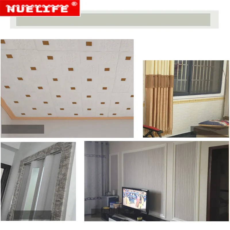 3d foam wall strips skirt waist line ceiling waterproof moisture-proof skirting sticker | Дом и сад
