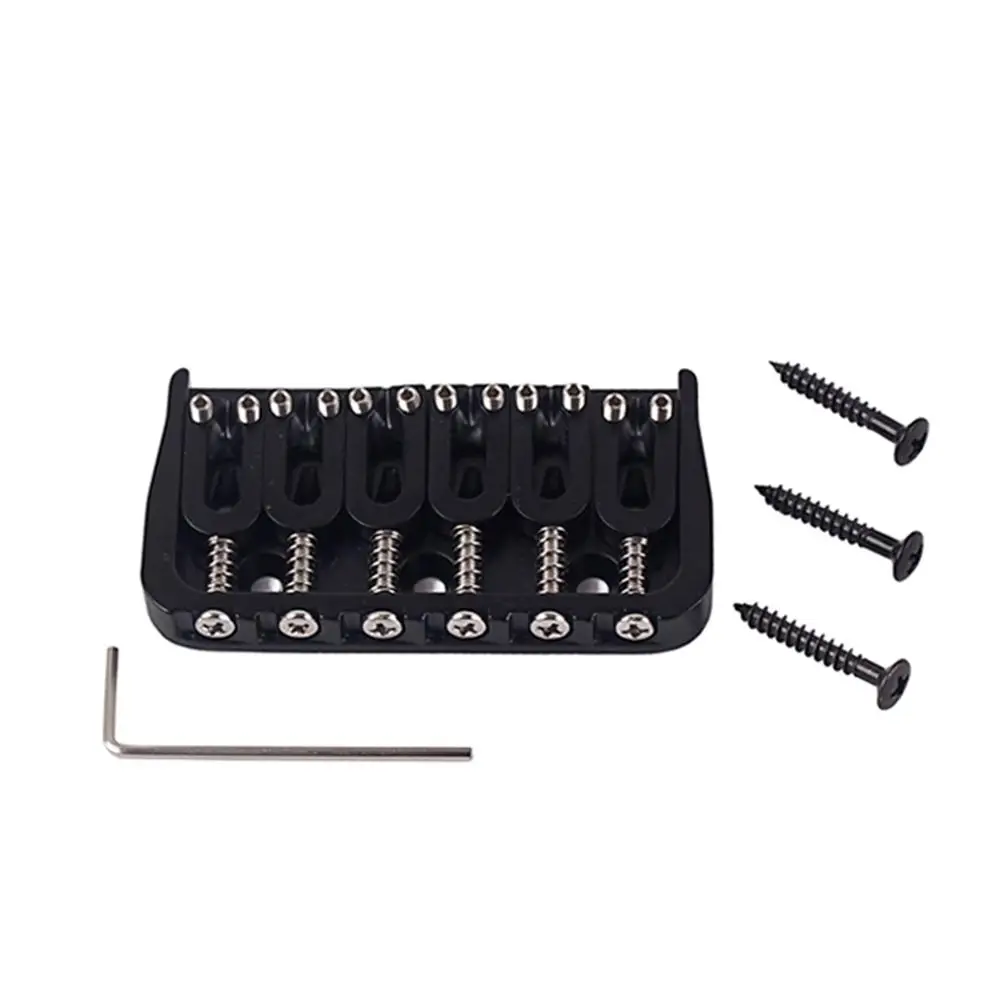 ga890 durable tragbare 6 saiten sattel schwarz brücke elektrische gitarre zubehör sattel schwarz brücke elektrische gitarre zubehö