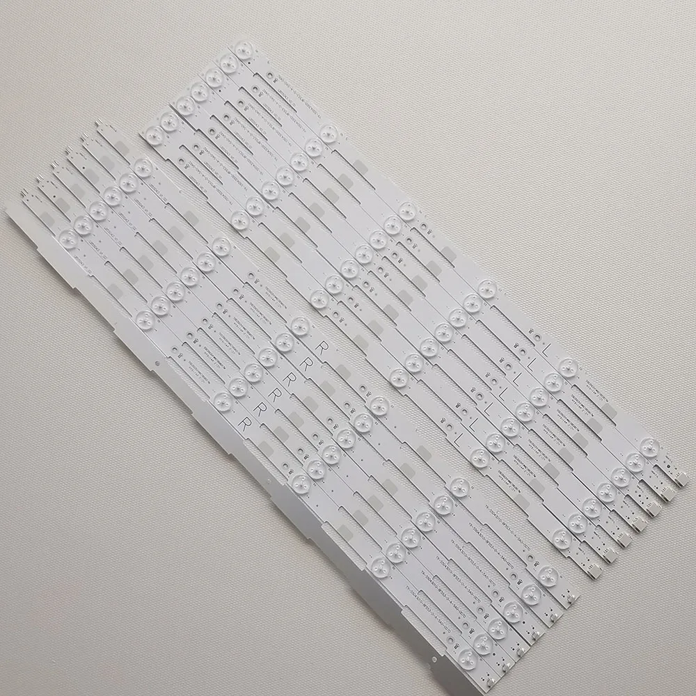 

4set =56pcs LED Backlight strip For P HILIPS 55PUT6400 55PUT4900 55pft6510 LB55037 V0 01 V1 LBM550E0601 EVTLBM550P0601 55PUX6400