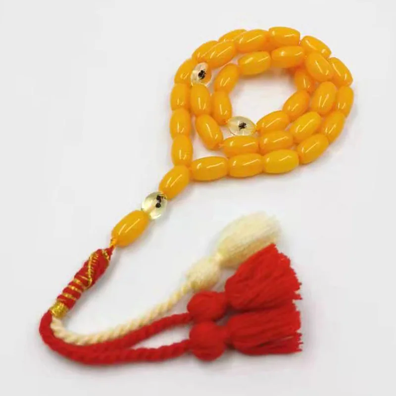 Молитвенные Четки из смолы tasbih с искусственными бусинами 33 45 51 66 99 мужские четки