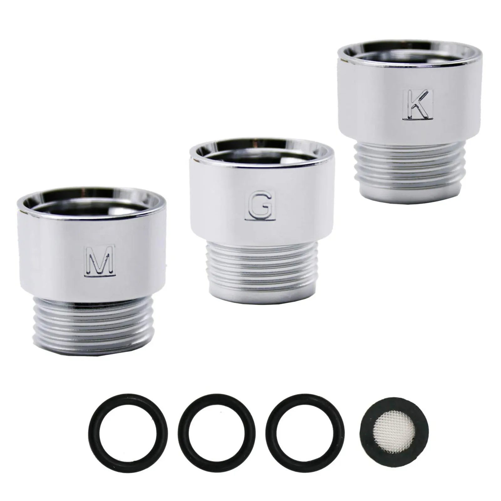 

Shower Head Shower Hose Installation Adapter 3 sets of Adapters for Hose For Compressor & Spray Gun Hose
