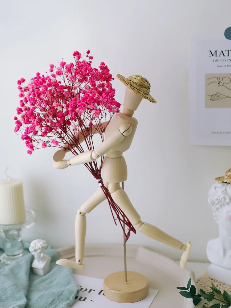 

Bouquet Simulation Flower Dried Flowers Ornaments Artificial Plants Living Room Wedding Decoration Flores Artificiales
