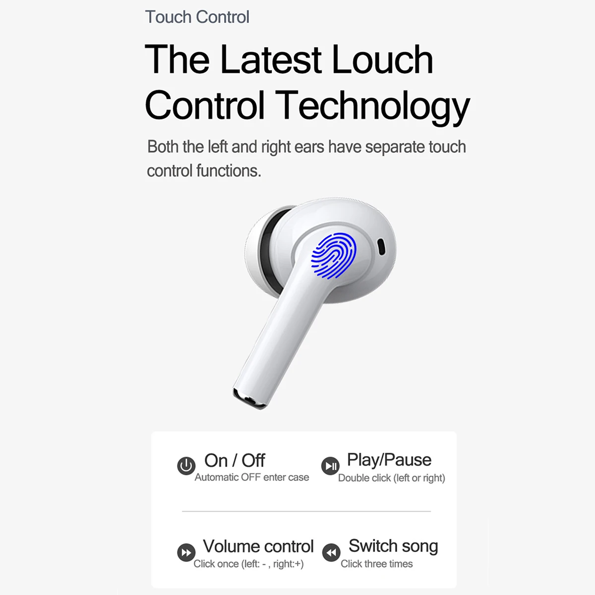 TWS-наушники Letv Ears Pro Bluetooth 5 0 беспроводные наушники с сенсорным управлением и