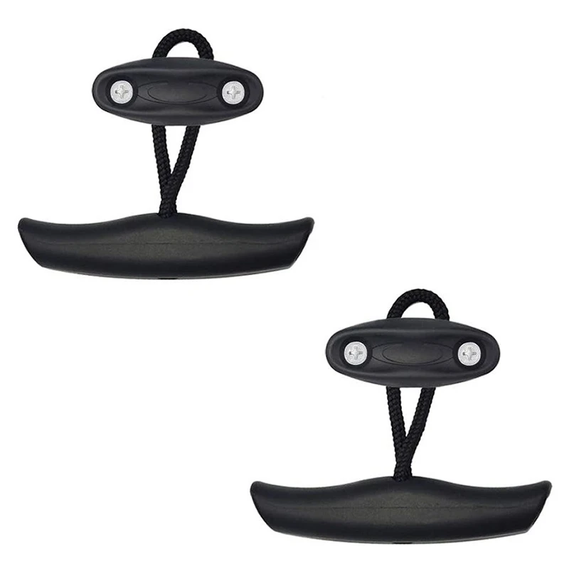 

2Pack of Kayak Carry Handles with Pull T-Handle and Cord&Pad Eyes with Kayak Drain Plug Kits Thread Bung for Kayak Canoe