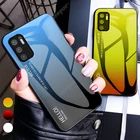 Роскошный чехол с градиентным стеклом для Oppo Find X3 Pro Findx3 Neo Reno 7 6 Pro + Plus 5g Reno 5 Lite 4 3 4g Reno6 Reno7, задняя крышка для телефона