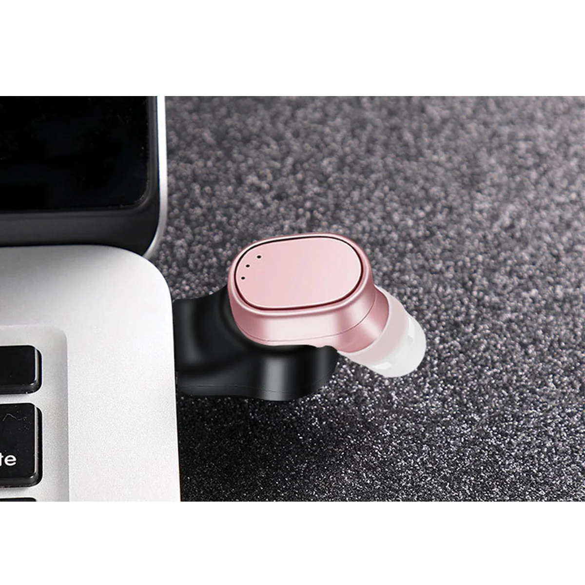 Мини автомобиль беспроводные наушники USB Магнитная Зарядка Bluetooth гарнитура бизнес автомобиля наушники с микрофоном для iPhone samsung