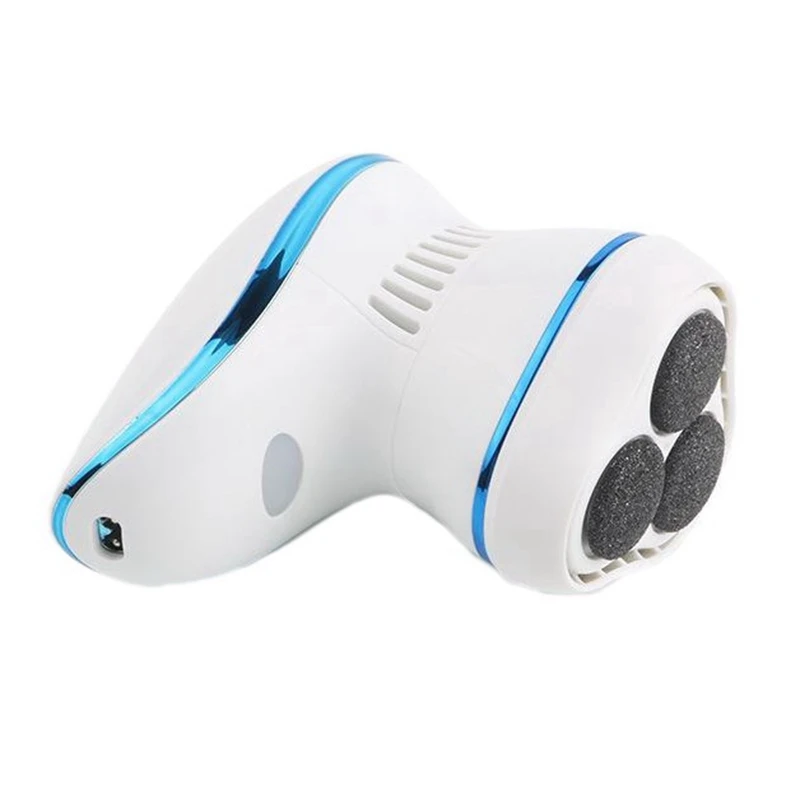 

Портативный набор инструментов для педикюра и удаления мозолей, 3 сменных головки со светодиодный Ной подсветкой и зарядкой от USB