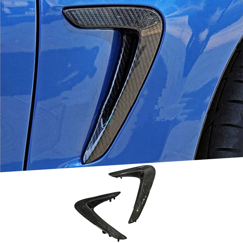 Реальные углеродного волокна Fender Накладка для BMW серий 4 F32 F33 F36 420i 430i 2014 2015 2016 2017 2018