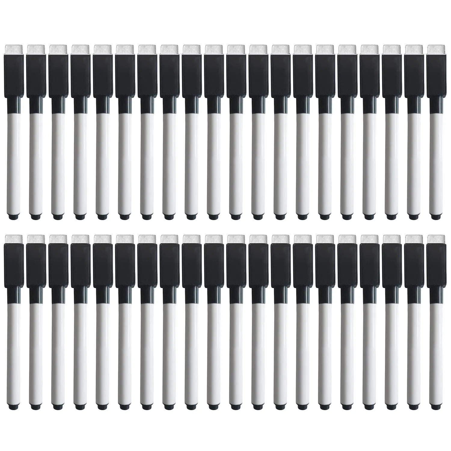40 шт. маркеры для рисования на доске с черными чернилами|Маркер белой доски| |