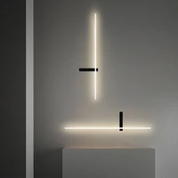 nordic led wall lamp minimalism bedroom decoration home wall light office hotel living dining room indoor decor lighting fixture