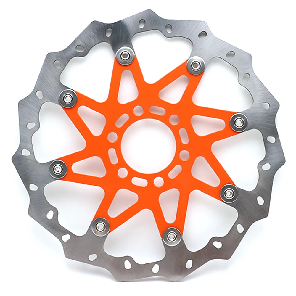 Мотоцикл Замена плавающий ротор дисковых передних тормозов Алюминий тормозной