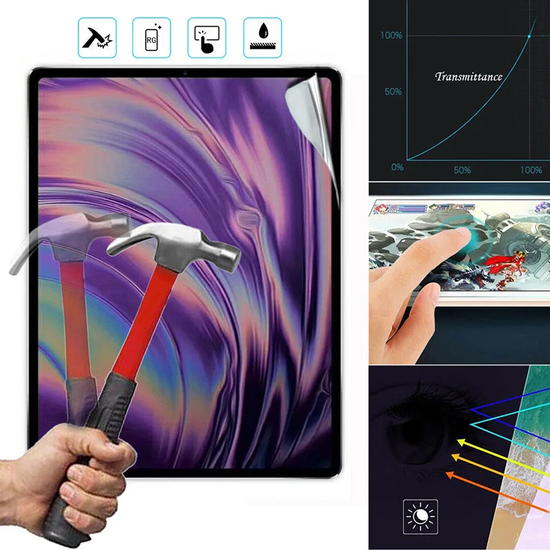 Гидрогелевая Защитная пленка для iPad 23456 Air 10 5 Mini 123 4 защита Ecran 2 Pro 9 7 11 12 Schermbeschermer |