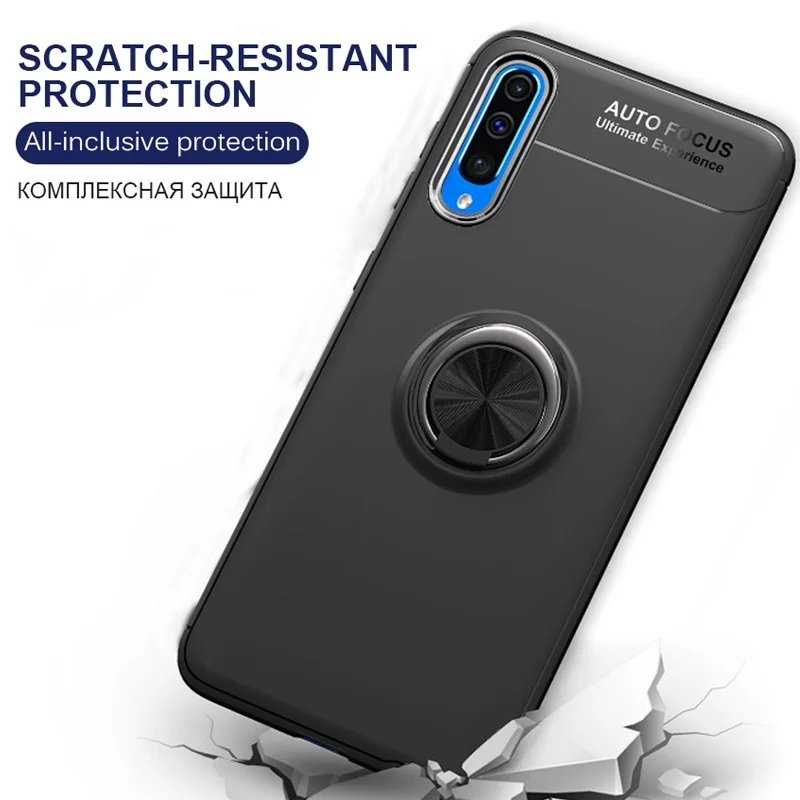 Phone Case For Samsung Note10 pro /Note10/Note 9/S10E/S9/ S 9 Plus / S8Plus Invisible Ring Stand Anti-Fingerprint Cover |