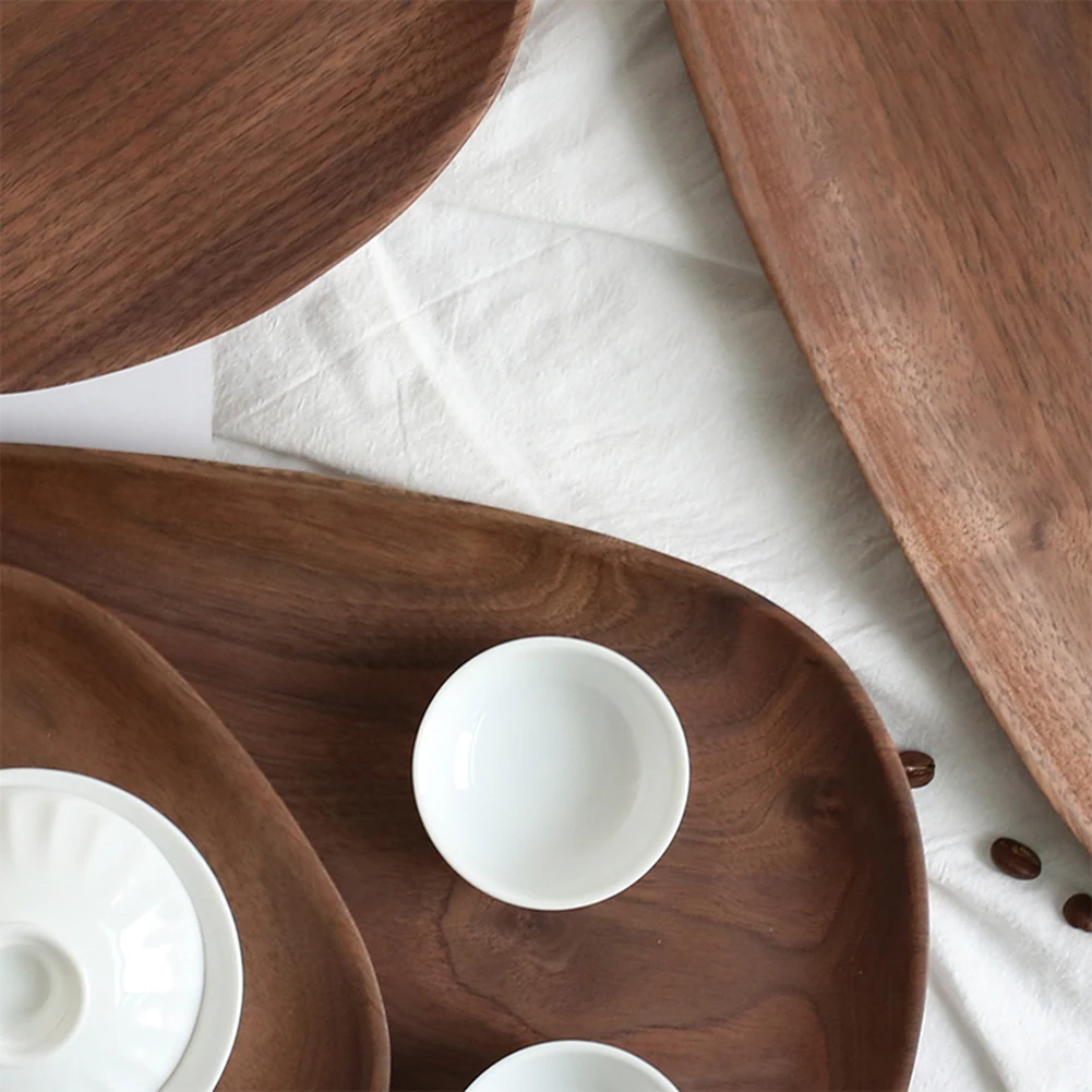 Плетеный абажур из натурального дерева нерегулярная пластина массива фруктовый