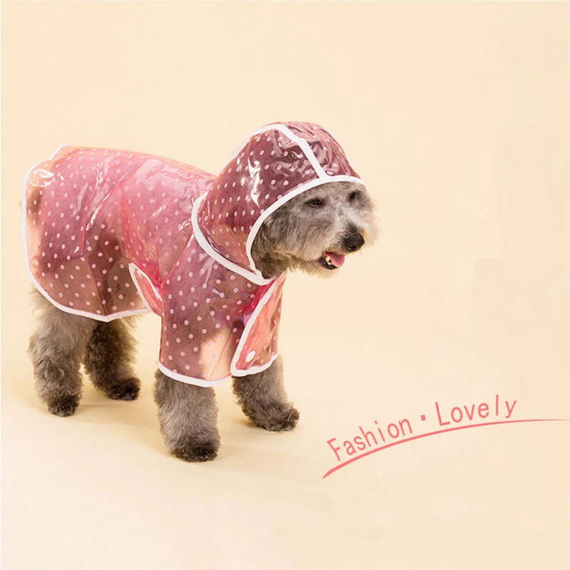 Новинка Милый узор в горошек дизайн Pet зонт от солнца одежда розового и голубого