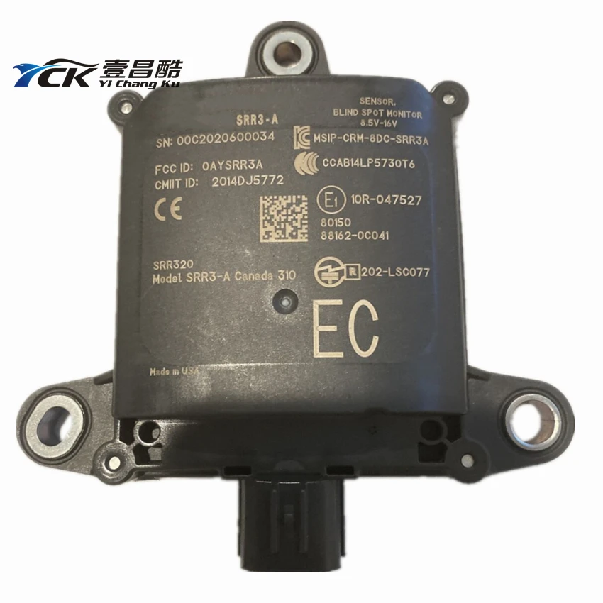 

Датчик радара YCK 88162-0C041, оригинальный б/у модуль контроля слепых зон 881620C041 для 2018-2020 Toyota Tundra, автомобильный аксессуар