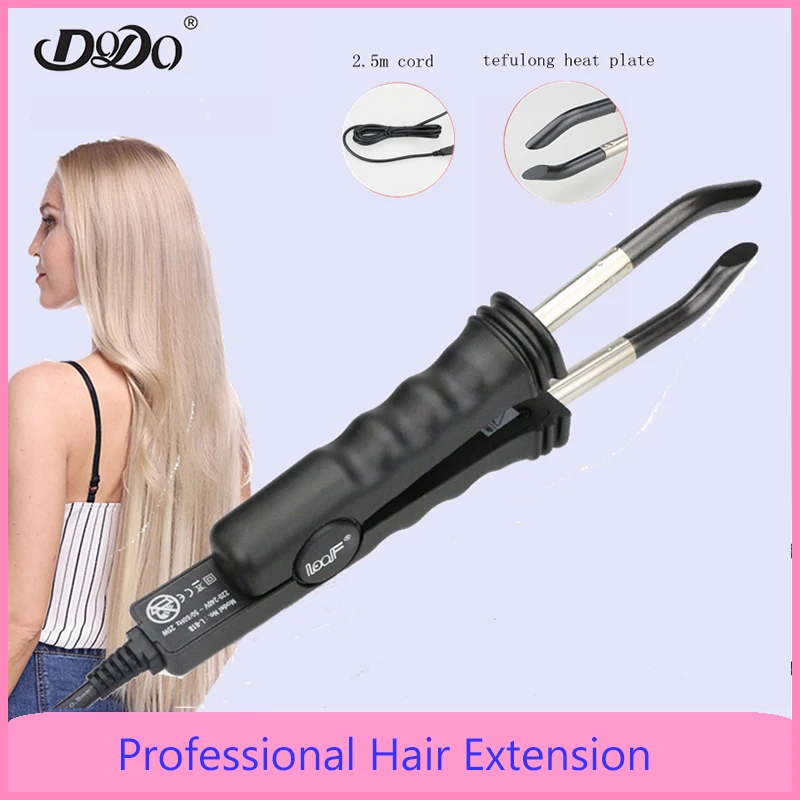Профессиональный утюжок для наращивания волос DODO электрические инструменты