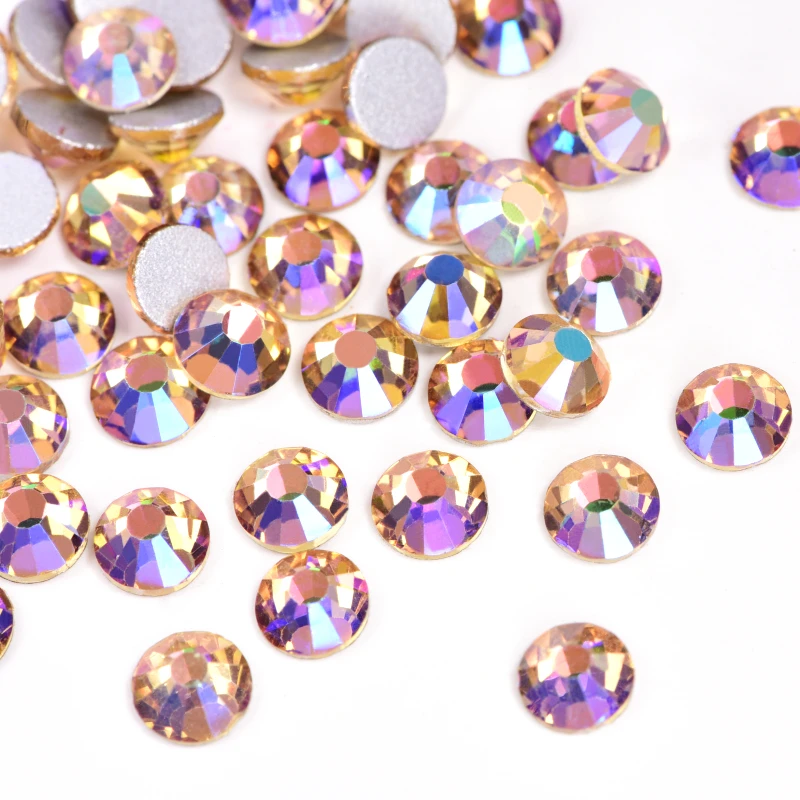 Moonlight стразы Crystal Nail Art Non hotfix rhinestones Moon Night Loose Rhinestone Glass Strass for Decorations E7005 | Дом и сад