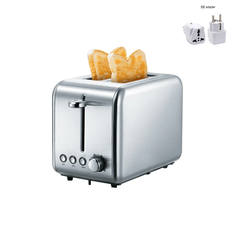 Add DE Adapter Xiaomi Deerma DEM-SL281 Электрический ароматический тостер для хлеба двухсторонняя печь для выпечки с одной кнопкой Кухонный для завтрака гриль-печь - Цвет: Add DE Adapter