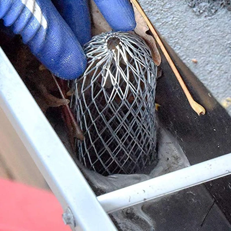 Желоба гвардии расширить Алюминий фильтр для остановки закупорки листья мусора