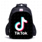 Школьные ранцы TIK TOK для мальчиков и девочек, ортопедические рюкзаки для начальной школы, сумки с рисунком дюйма, TIK TOK
