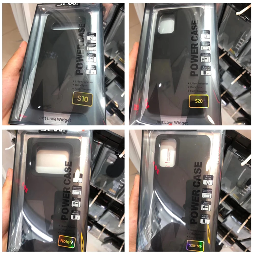 10000 Mah For Samsung Galaxy S20 Plus Ultra S8 S9 S10 S10E Note 8 9 10 Battery Case Charger Power Bank | Мобильные телефоны и