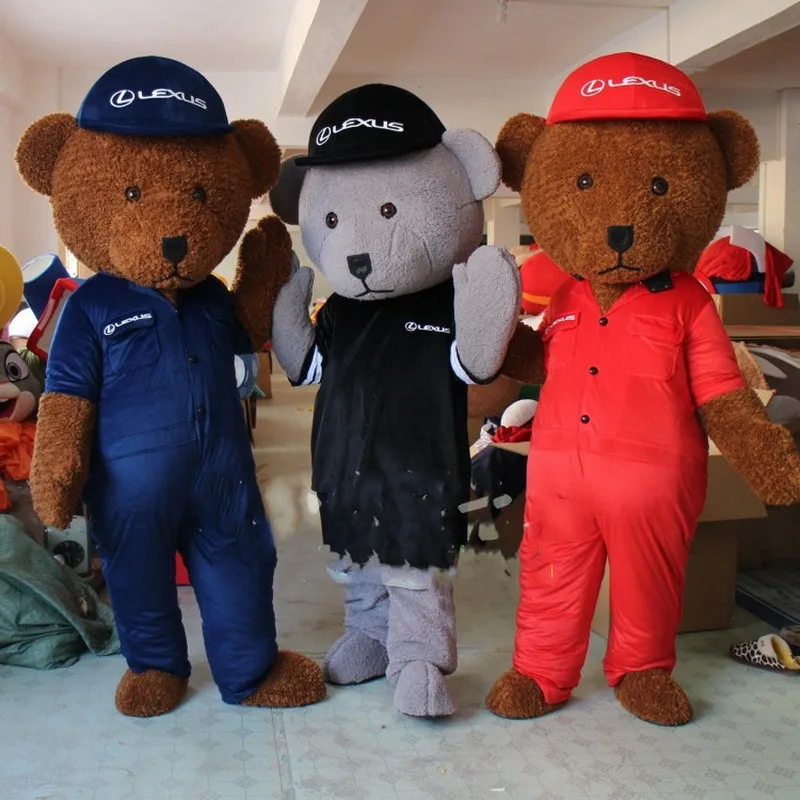 Костюмы на Хэллоуин для рождественской вечеринки Косплей плюшевый мишка